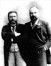 Jean Jaurès et Gerault Richard