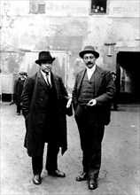 Congrès de Tours du Parti socialiste : Paul Vaillant Couturier et Frossart, 1920