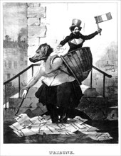 Prince Louis-Napoleon escaping from prison