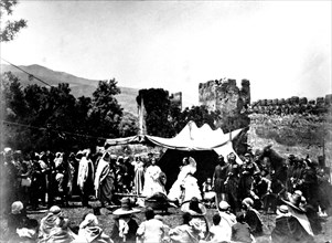 Napoelon III and Eugénie visiting Algeria