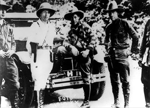 General Sandino and his administration on their way to Mexico