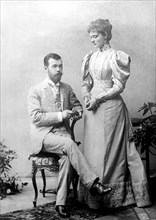 Le tsar Nicolas II et la tsarine