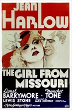 Movie poster "The girl from Missouri"