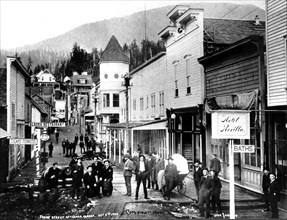 City in Alaska during the Gold Rush