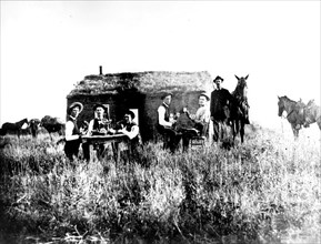 Conquête de l'ouest: Fermiers dans le Custer country, Nebraska