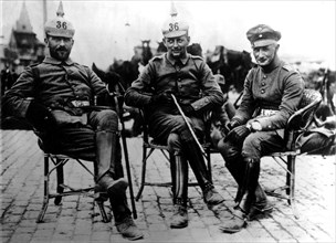 German officers in Brussels