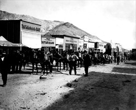 The Conquest of the West: A street in Rawhide, Nevada