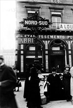 Le métro transformé en abri