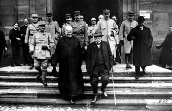 Clemenceau with a preacher