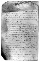 Letter written by Engels to Lafargue