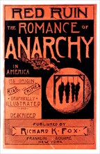 Couverture du livre "The romance of anarchy in America", 1888