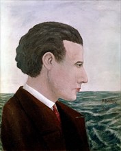Bauchant, Portrait of Jean Mermoz