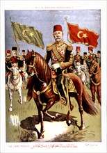 Imagerie populaire turque, Mohamed V Khalife