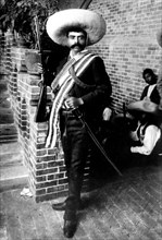 Emiliano Zapata, during the maderist days, in Cuernavaca