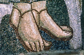 Salonika, Feet (Mosaic)