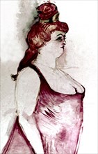 Toulouse Lautrec, Cocyte, dans "La belle Hélène"