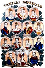 Popular imagery: Napoleon I's imperial family