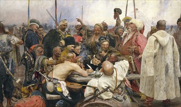 Repine, Cossacks writing a contemptuous letter to the Sultan