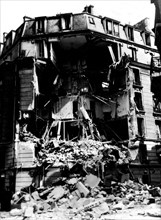 Bombing of Paris: Destroyed house