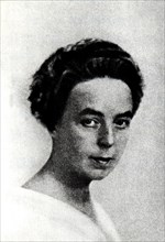 Dr Elsbeth Schragmüller, chef du service d'espionnage allemand à Anvers