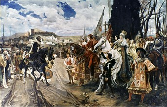 Anonymous, Surrender of Granada in 1492