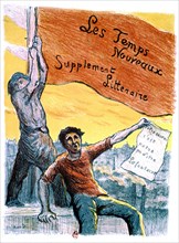 Luce: Advertising poster for 'Les Temps Nouveaux'