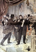 Assassination of President McKinley at the Buffalo exhibition (1901)
