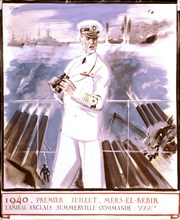 Chancel. L'amiral anglais Summerville commande, Algérie, 1940