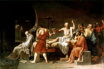 David, La mort de Socrate