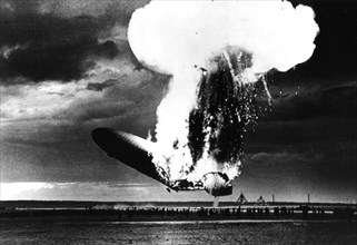 L'explosion du dirigeable "Hindenburg" (1937)