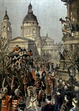 Lajos Kossuth's funeral