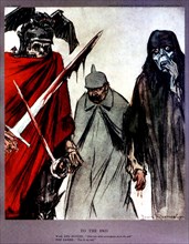 Caricature de Louis Raemekers contre l'Allemagne et le Kaiser