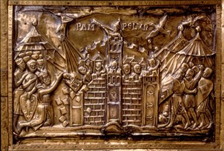 Trésor d'Aix-la-Chapelle. Châsse de Charlemagne
