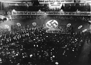Propaganda campaign for the plebiscite (Germany, 1935)