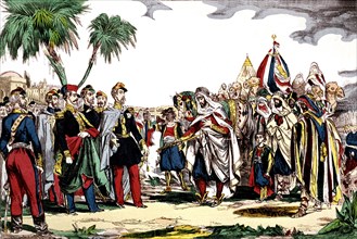 Conquête de l'Algérie, Reddition d'Abd el-Kader (1807-1883) en 1847