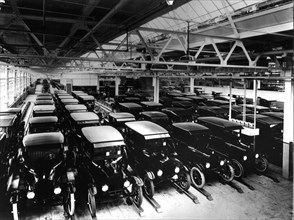 Intérieur des usines Ford