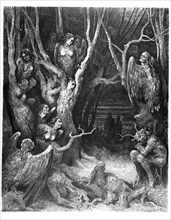 Gustave Doré, illustration de "L'Enfer" de Dante