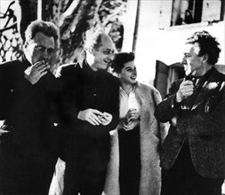 André Breton, Victor Serge, Benjamin Péret et Remedios Varo, 1941