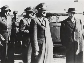 Septembre 1943, après la libération de Mussolini par les parachutistes allemands