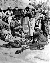 Fin de la révolte de la Côte d'Ivoire. Les Abbeys font leur soumission, 1893