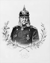 Portrait de Guillaume II par Gellmer