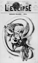 Caricature de Richard Wagner