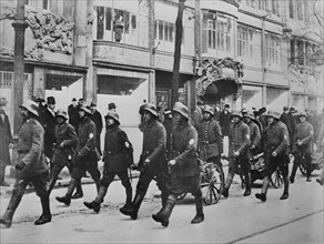 Révolte des marins allemands à Berlin quelques jours avant l'armistice de novembre 1918