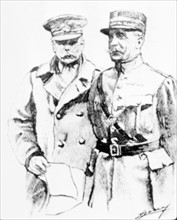 Le Général Foch et le Maréchal Haig