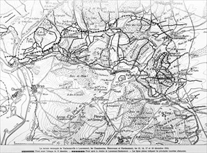 Map of the Battle of Verdun
