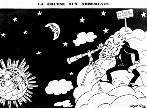 Caricature d'Aristide Briand