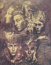 "The Surrealist Constellation", by Valentine Hugo