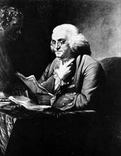 Anonyme, Portrait de Benjamin Franklin