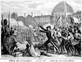 Storming of the Tuileries in Paris