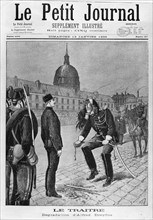 Dégradation d'Alfred Dreyfus, 1895